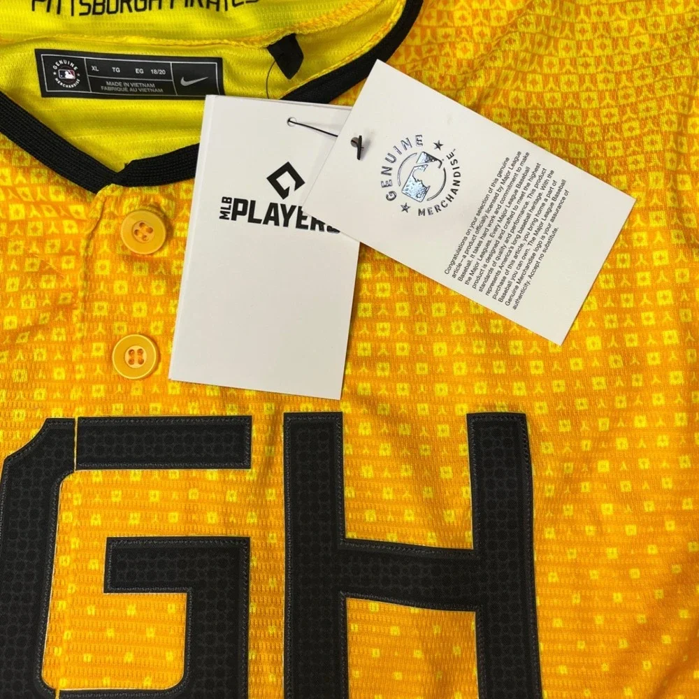 Nike Pittsburgh Pirates City Connect Willie Stargell Jersey Youth XL 18/20 PGH